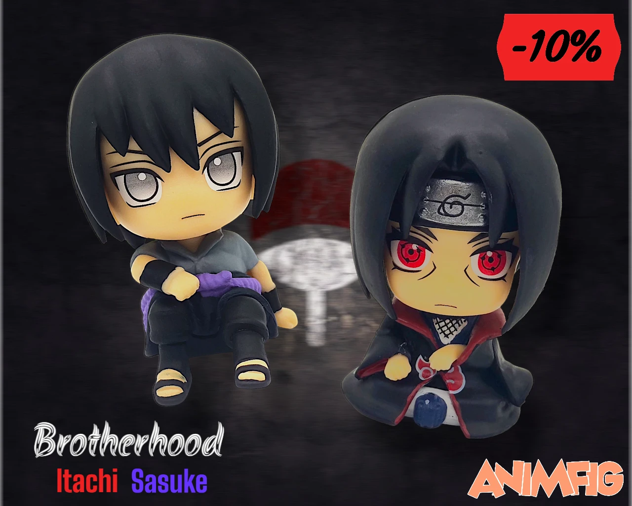 Brotherhood Bundle | Itachi & Sasuke | Naruto Action Figure